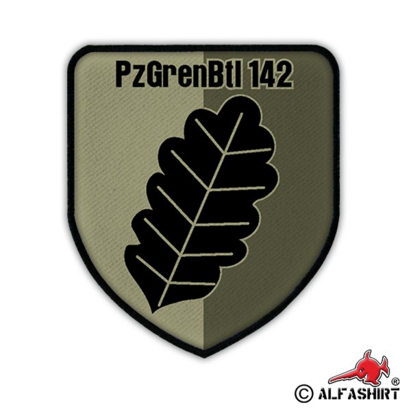 Patch PzGrenBtl 142 Tarn Typ 2 Panzergrenadierbataillon Wappen Abzeichen #14718