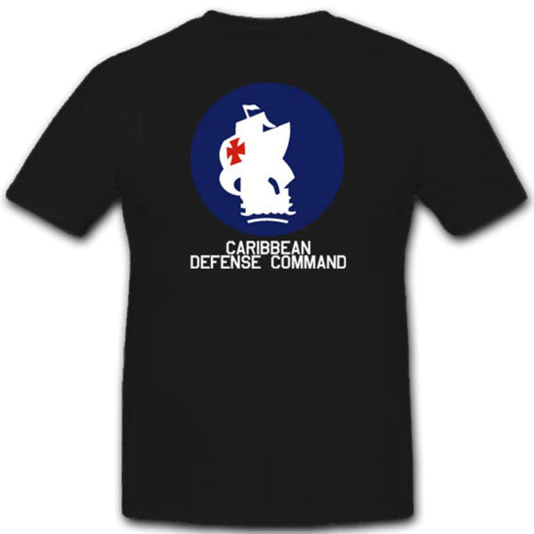Caribbean Defense Command Einheit Militär Kommando Wk - T Shirt #3075