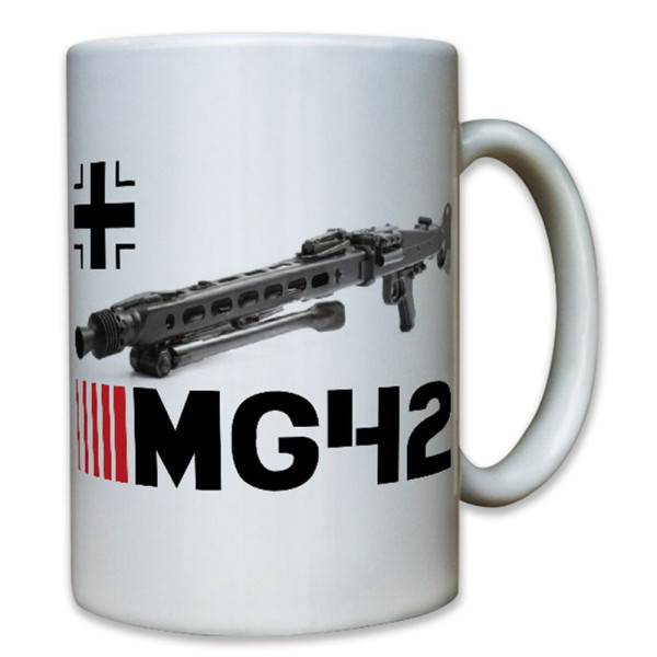 Mg42 Waffe Knochen Säge Maschinengewehr Munition Wk - Tasse Kaffee #7999