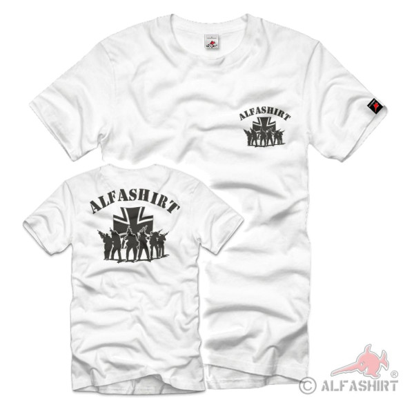 Alfashirt Fan Logo Truppe Team - T Shirt #2768
