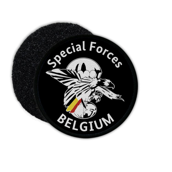 Patch Special Forces Group Belgium Wappen Abzeichen Adler Fallschirm 9cm #34514
