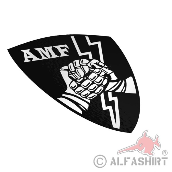 Sticker decorativo AMF Allied Command Europe Mobile Forces 6x7cm # A4929