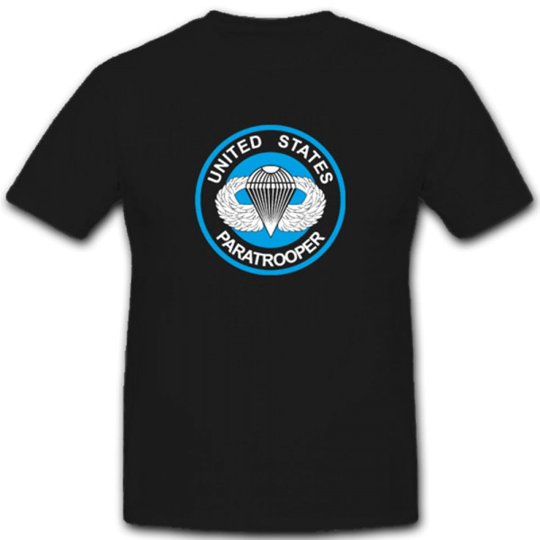 Us Paratrooper Fallschirmspringer Militär Fallschirmjäger T Shirt #2926