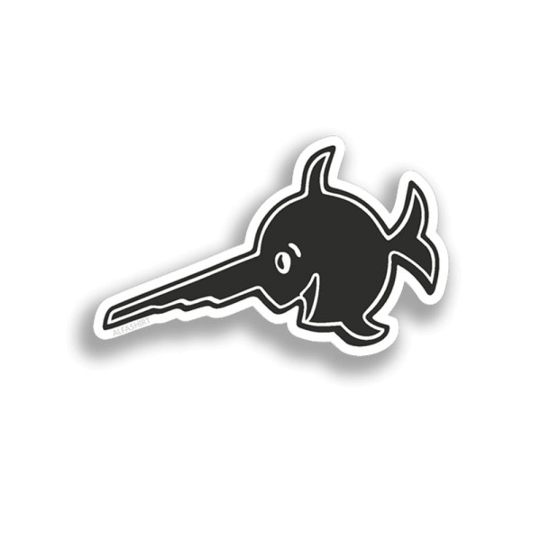 Alfashirt Sawfish Swordfish U Boot 96 Tower Crests Logo Brand 5x3cm # A4275