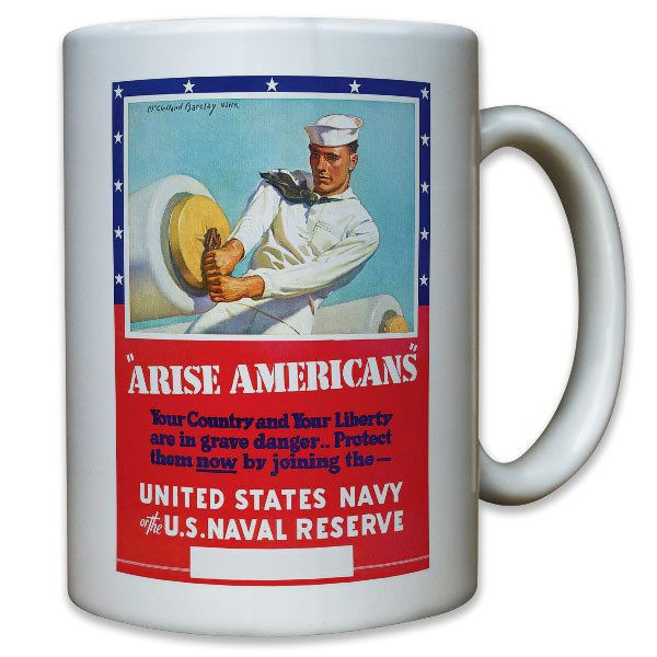 USA US United States Navy Marine Amerika amerikanische - Tasse #11378