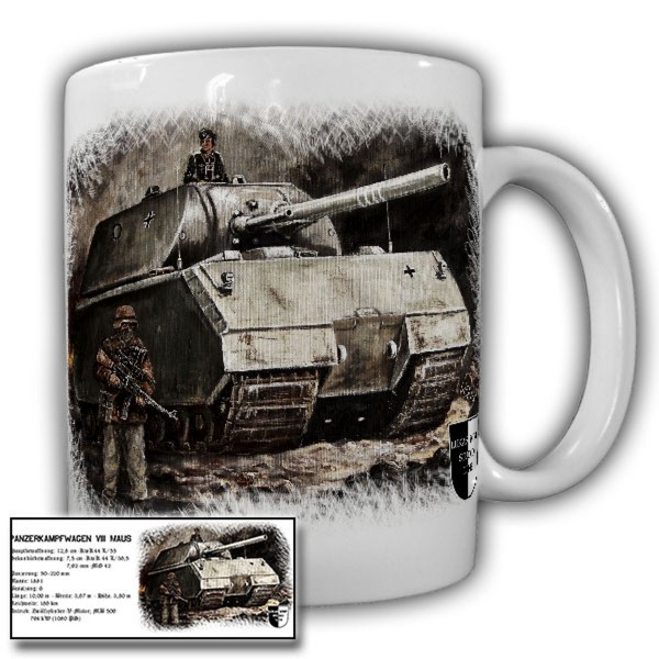 Tasse Lukas Wirp Panzer Maus Panzerkampfwagen VIII Berlin Gemälde Bild #23522