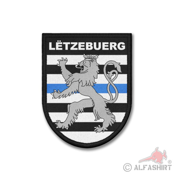 Patch Letzebuerg Polizei Luxemburg Einheit Wappen Uniform 9x7cm#40582