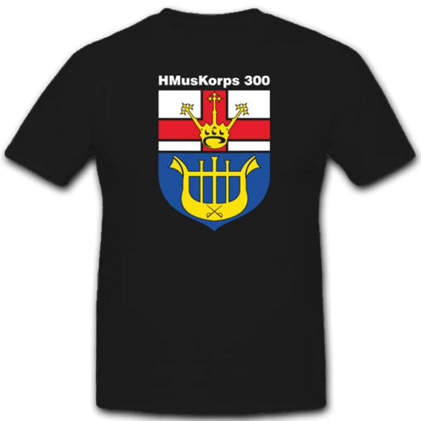 Koblenz Heeresmusikkorps Bundeswehr Wappen Abzeichen Hmuskorps - T Shirt #3412