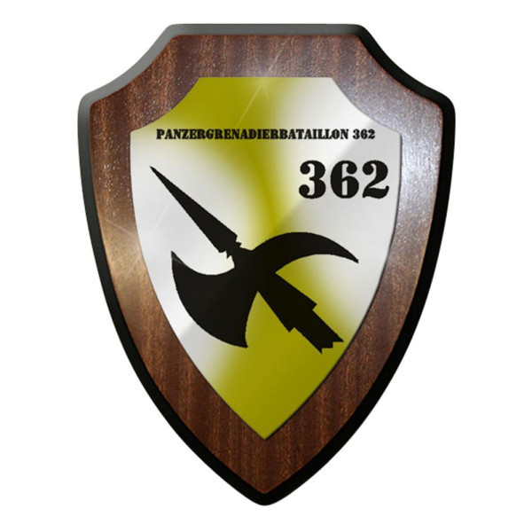 Wappenschild / Wandschild / - Panzergrenadierbataillon 362 Soldaten Heer #8355