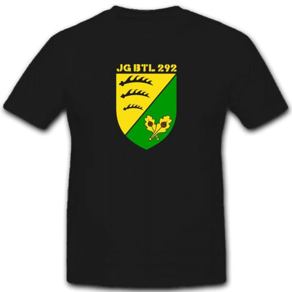 Wappen Jgbtl 292 Jägerbataillon Deutsch Französische Brigade T Shirt #3541