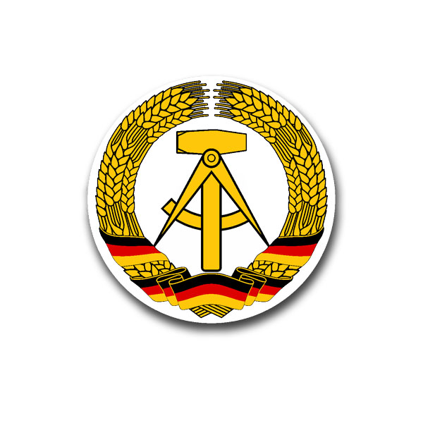 Ostdeutschland DDR Aufkleber Sticker Osten Deutschland Deutsche