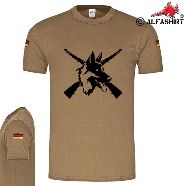 BW Tropics Homeland Security German Shepherd Carabiner Tropical Shirt # 15084