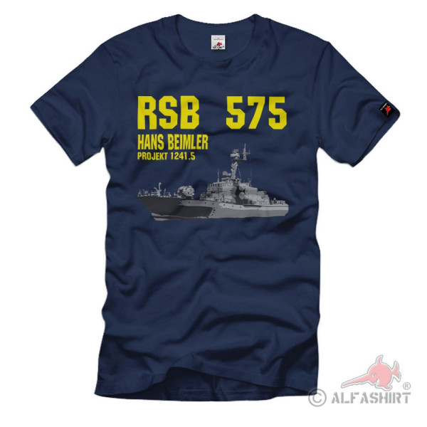 RSB 575 Hans Beimler Projekt 1241 5 Rybinsk Tarantul Klasse T Shirt #39363