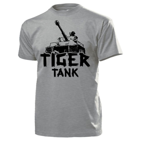 Tiger Tank Panzerkampfwagen Deutschland Panzer WK 2 - T Shirt #13800