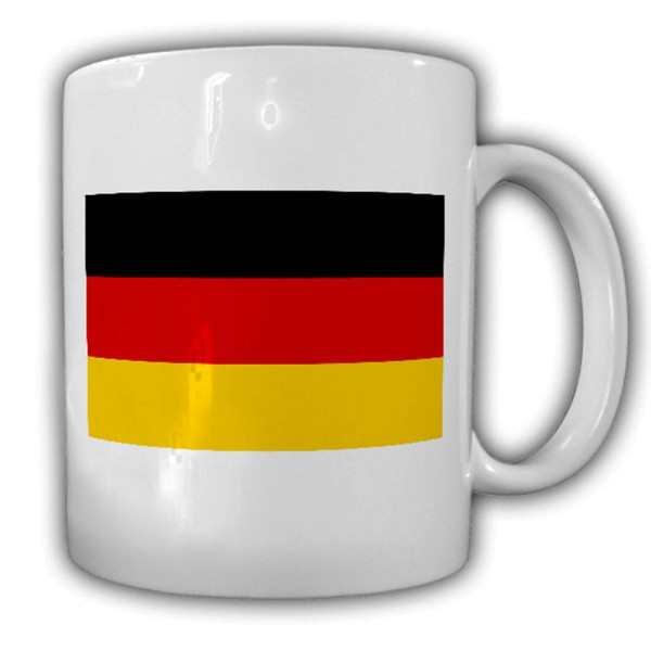 eutschland Flagge Fahne Germany Bundesrepublik - Tasse #13459