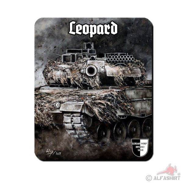 Lukas Wirp Mauspad Leopard 2a6 Bundeswehr Panzer Leo II #36697