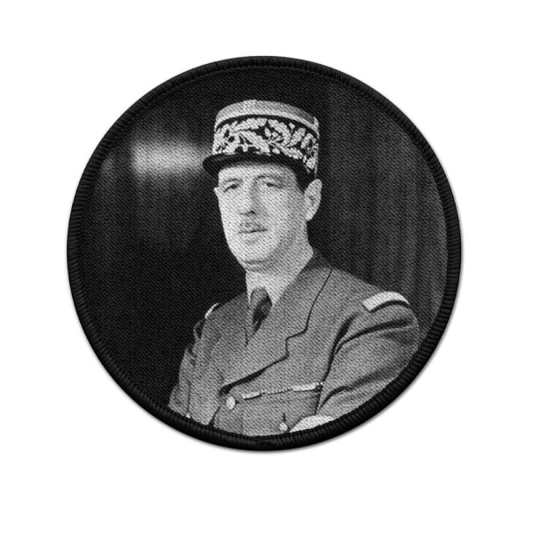 Patch Charles de Gaulle Frankreich Paris Armee General Präsident Bild #33885