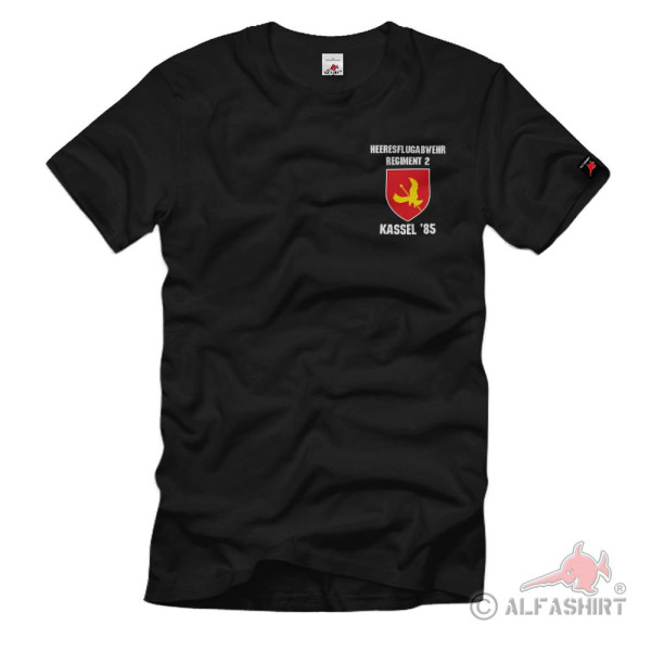 Army Air Defense Regiment 2 Kassel 85 FlaRgt 2 Air Defense T-Shirt # 35534