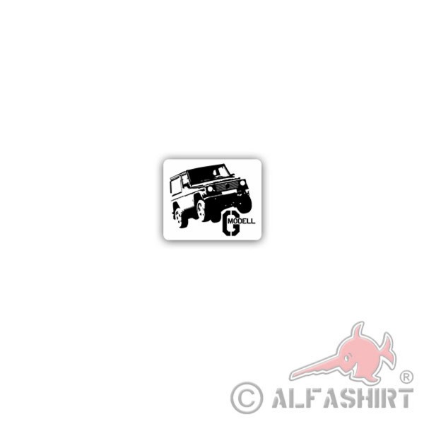 G Model Sticker Sticker Land Rover Bundeswehr Germany 8x7cm # A4010