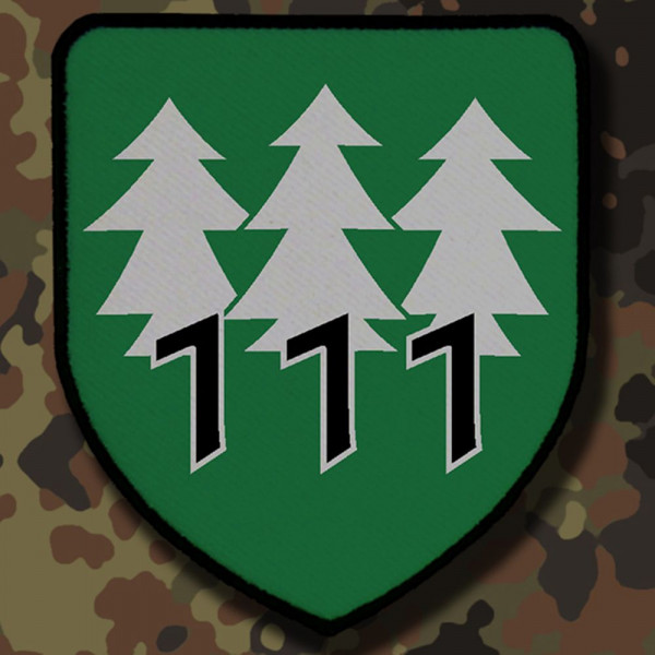 Patch / Aufnäher - PzGrenBtl 111 Bundeswehr Deutschland Militär Wappen #7833