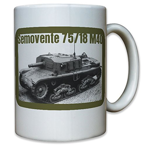 Semovente 75-18 M40 Italien italienisches Sturmgeschütz Panzer - Tasse #9951