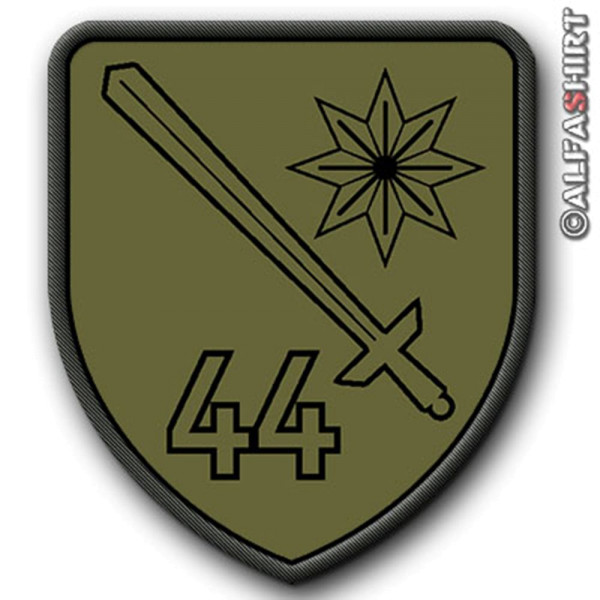 Patch / Aufnäher - PzBtl44 - Tarnvariante Wappen Militär Bundeswehr #8970
