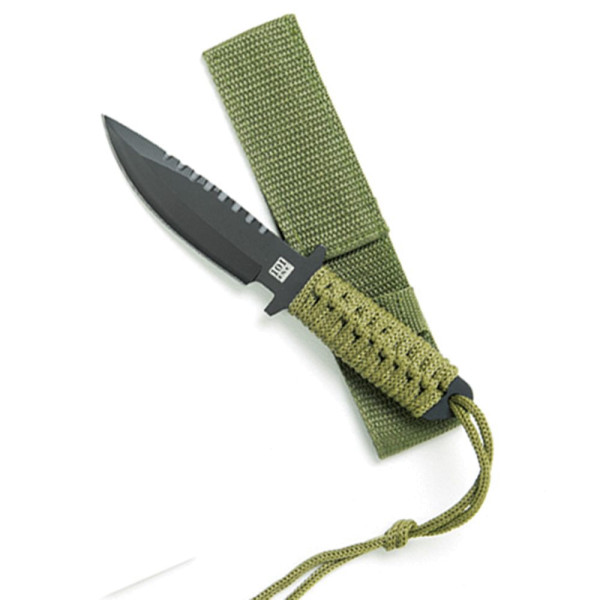 Tactical COMBAT knife olive boot knife Bundeswehr # 13404