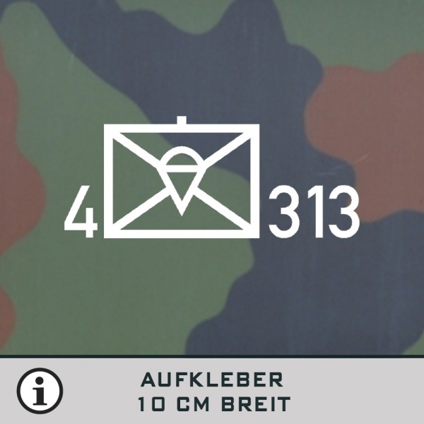 Taktisches Zeichen Bundeswehr für Kübel VW Iltis Wolf Aufkleber 10cm breit #TZ-2