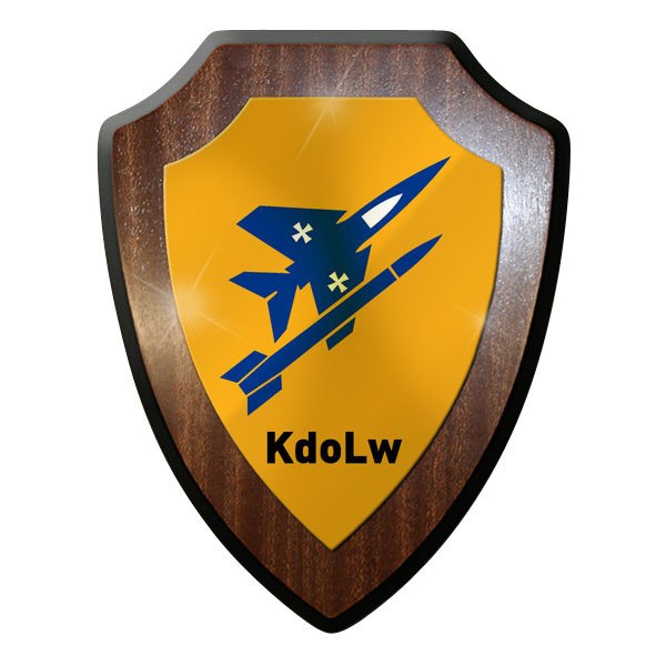Wappenschild / Wandschild - KdoLw Kommando Luftwaffe Bundeswehr #11885