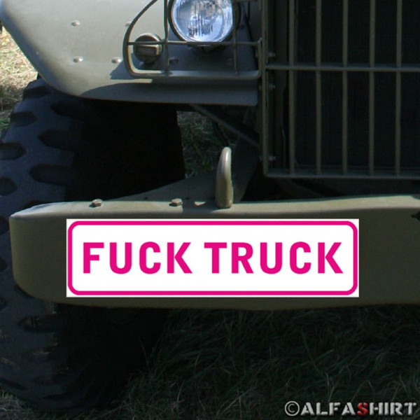 Magnetschild Fuck Truck Bangbus Pussy Wagon Erotik Porno Mobil Fahrzeug #A337