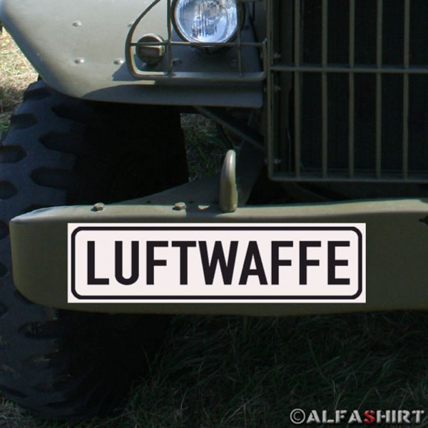 Magnetschild Luftwaffe LW Bundeswehr BW für KFZ Fahrzeuge Kübel Iltis Wolf #A153