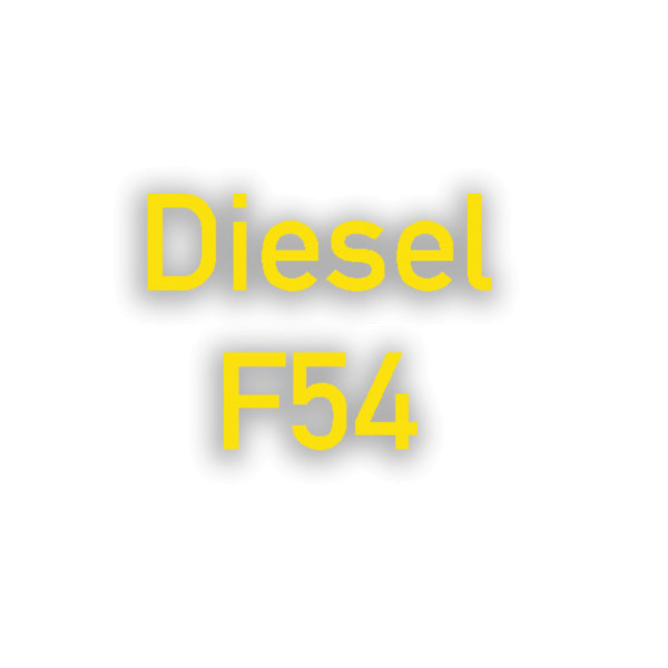 Aufkleber/Sticker Diesel F54 Treibstoff Tank Sprit Nato Heizöl 2cm hoch #A538