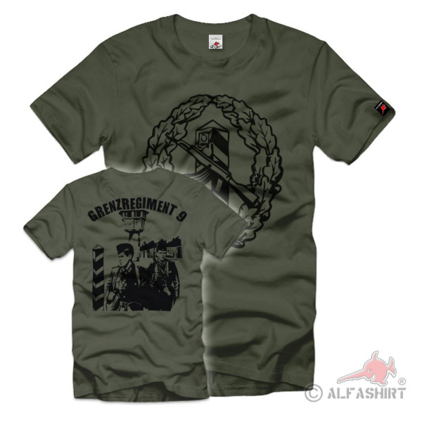 Private Border Reconnaissance Officer North DDR NVA Border Soldier German Democratic T-Shirt #41009