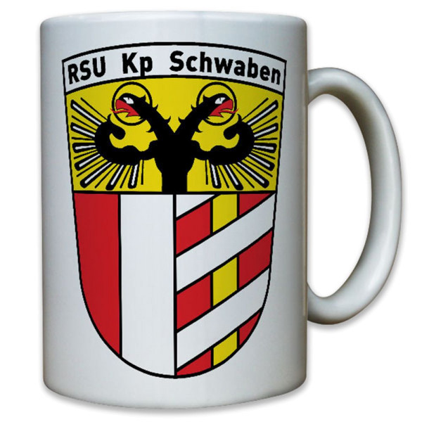 RSU Kp Schwaben regionale Sicherungs Unterstützungskompanie Bw - Tasse #9163