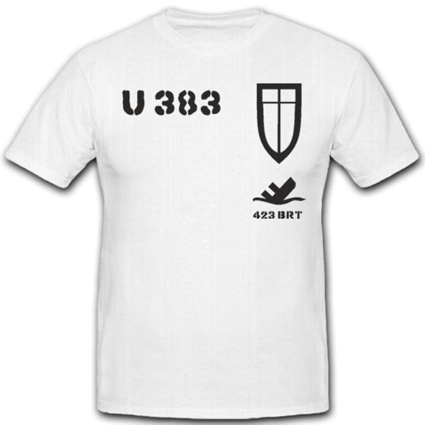 Uboot 383 U383 Militär Marine Untersee Schlachtschiff T Shirt #3111