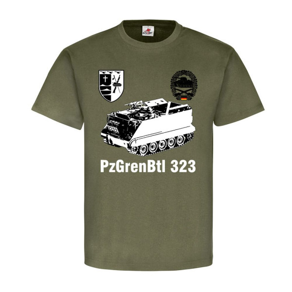 6 Kompanie PzGrenBtl 323 M113 Panzermörser Mörserkampfwagen - T Shirt #12743