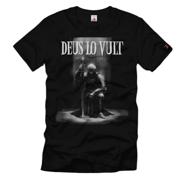 Deus Lo Vult Gott will es Templer Heiligen Stätten Orden Tshirt #33453