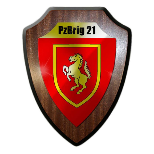 Wappenschild PzBrig 21 Panzerbrigarde Bundeswehr Abzeichen Tafel Schild #24474