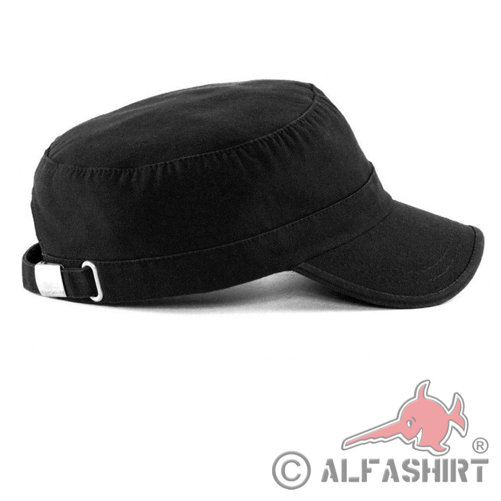Bullstar Army-Cap Kopfbedeckung Schirmkappe Mütze Schwarz 
