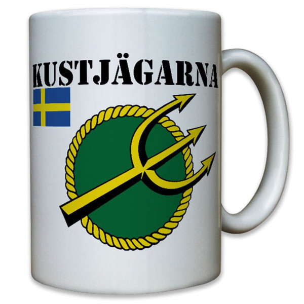 Kustjägarna Coastal Rangers Küstenjäger Schweden Marine Armee - Tasse #8651