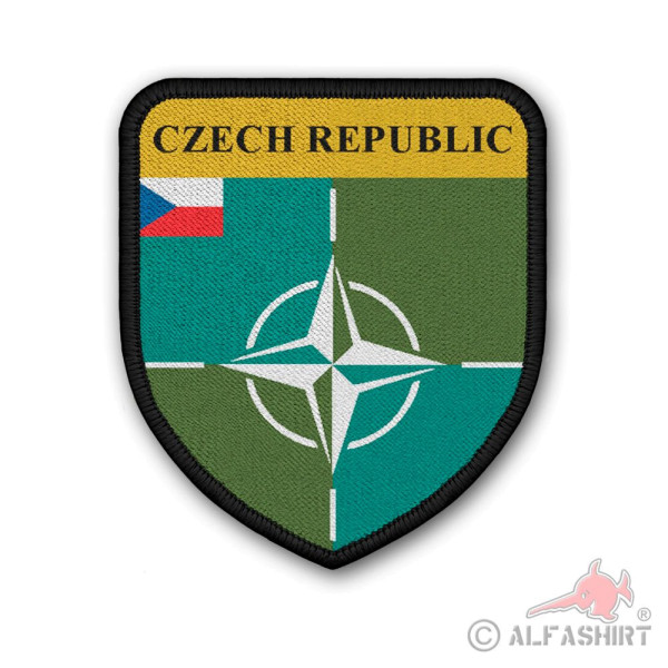 Patch Nato Czeach Republic CZ Česká republika Armáda České Republiky #39967