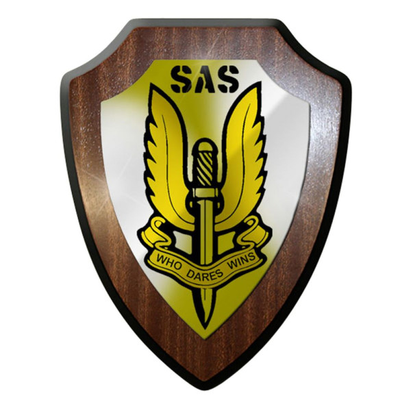 Wappenschild / Wandschild - SAS special air service Spezialeinheit #6898
