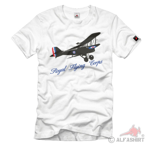 Royal Flying Corps Britain England WW1 Air Force Airplane T-Shirt # 666