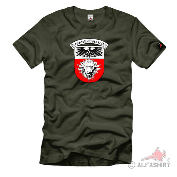 Kolonie Deutsch-Ostafrika Militär Preußen Wk Tansania Burundi T Shirt #2550