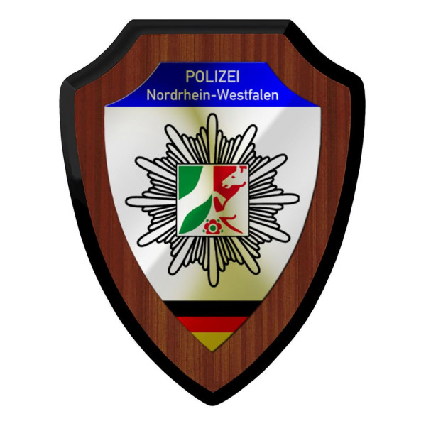 Wappenschild Polizei Nordrhein-Westfalen_Wappen Abzeichen #23074