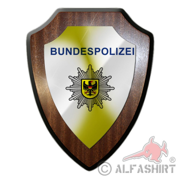 Wappenschild Bundespolizei BGS Bundesgrenzschutz Drogenkontrolle GSG9 #22097