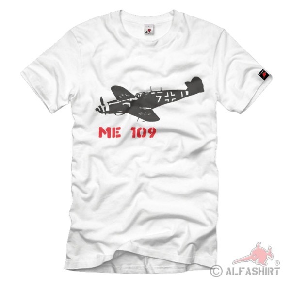 Me 109 Fighter Aircraft Luftwaffe WK WH Airplane Night Fighter - T Shirt # 2076