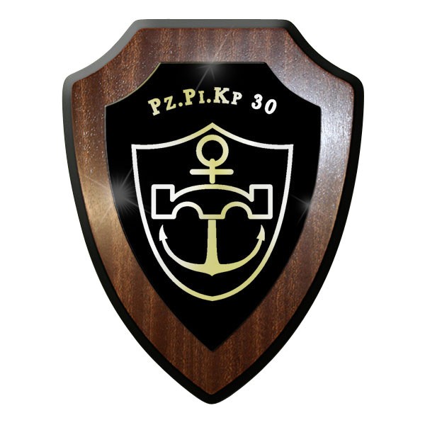 Wappenschild / Wandschild / Wappen - PzPiKp 30 Panzer Pionier Kompanie #11672