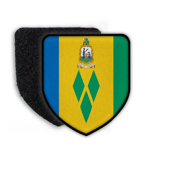 Patch Flag of Saint Vincent & the Grenadines Flagge Land Nation Staat#21329