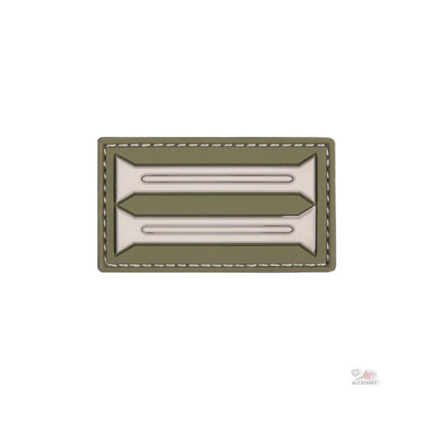 Kragenspiegel Patch 3D Rubber Uniform Militär Kennzeichnung Truppen 5x3cm #23008